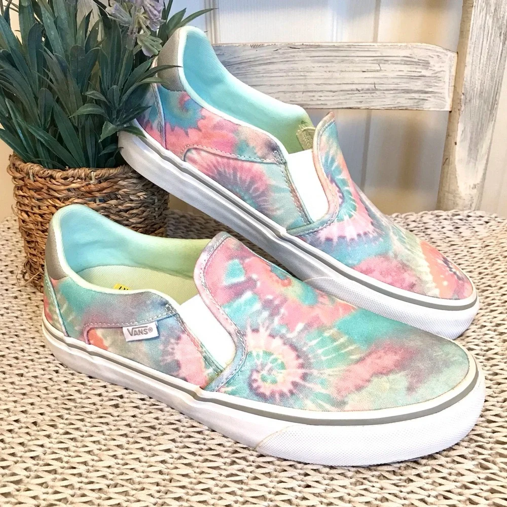 Vans Asher Deluxe Tie Dye Soothing Sea